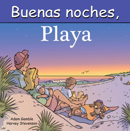 Buenas Noches, Playa Board Book by Adam Gamble, Mark Jasper