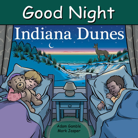 Good Night Indiana Dunes Board Book by Adam Gamble, Mark Jasper