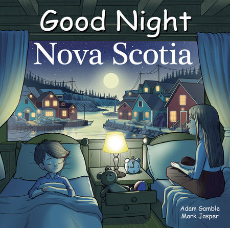 Good Night Nova Scotia Board Book by Adam Gamble, Mark Jasper