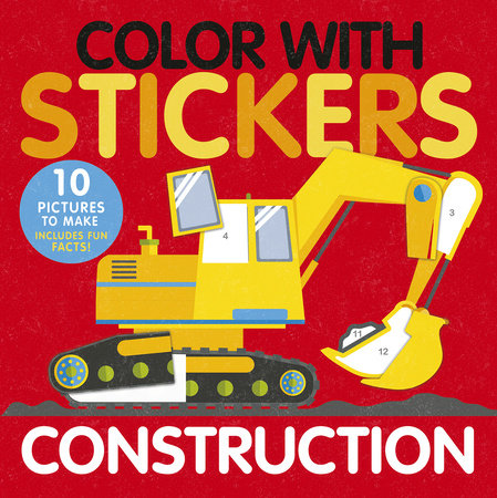 Color with Stickers: Construction Paperback by Aimee Knight; compiled by Tiger Tales