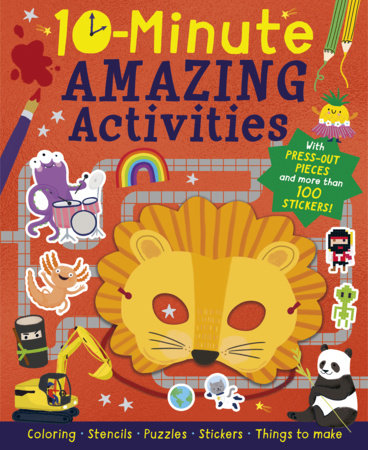 10-Minute Amazing Activities Paperback by Selina Wood; illustrated by Rosalind Maroney
