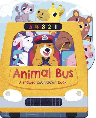 Animal Bus Board Book by Helen Hughes; illustrated by Mel Matthews