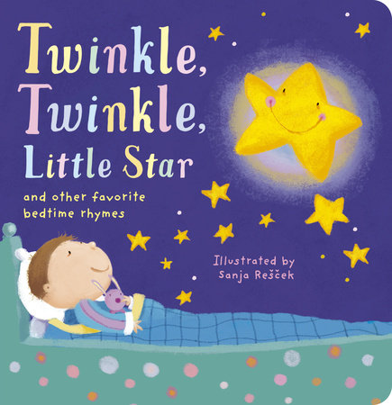 Twinkle, Twinkle Little Star Board Book by Tiger Tales; illustrated by Sanja Rescek
