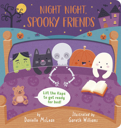 Night Night, Spooky Friends Board Book by Danielle McLean; illustrated by Gareth Wiliams