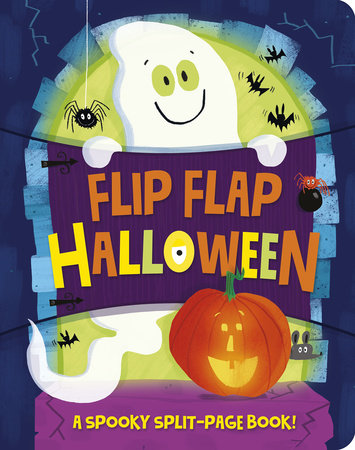 Flip Flap Halloween Board Book by Becky Davies; illustrated by Mike Moran