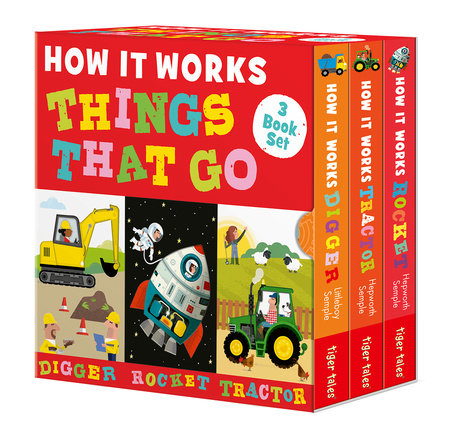 How it Works: Things That Go 3-Book Boxed Set Boxed Set by Amelia Hepworth and Molly Littleboy; illustrated by David Semple