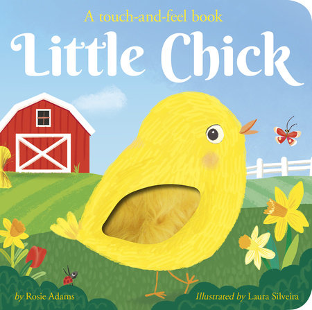 Little Chick Board Book by Rosie Adams; illustrated by Laura Silveira