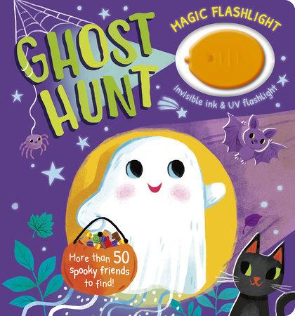 Magic Flashlight: Ghost Hunt Board Book by Isabel Otter; illustrated by Kathryn Selbert