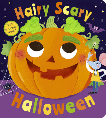 Hairy Scary Halloween Board Book by Becky Davies; illustrated by Laura Deo
