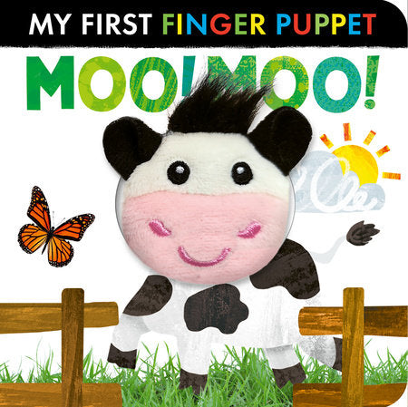 My First Finger Puppet: Moo! Moo! Board Book by Tiger Tales; compiled by Tiger Tales