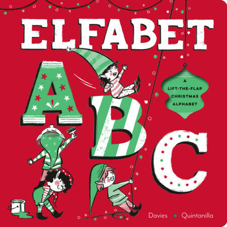 Elfabet ABC Board Book by Becky Davies; illustrated by Hazel Quintanilla