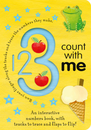 123 Count with Me Board Book by Tiger Tales; illustrated by Georgie Birkett
