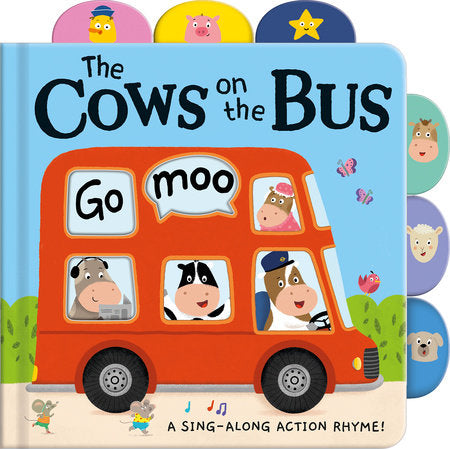 Cows on the Bus Board Book by Tiger Tales; illustrated by Valerie Sindelar