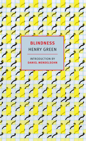 Blindness Paperback by Henry Green, introduction by Daniel Mendelsohn
