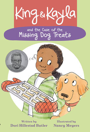 King & Kayla and the Case of the Missing Dog Treats Paperback by by Dori Hillestad Butler; illustrated by Nancy Meyers