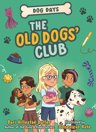 The Old Dogs' Club Hardcover by Dori Hillestad Butler; illustrated by Genevieve Kote