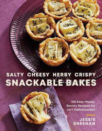 Salty, Cheesy, Herby, Crispy Snackable Bakes Hardcover by Jessie Sheehan
