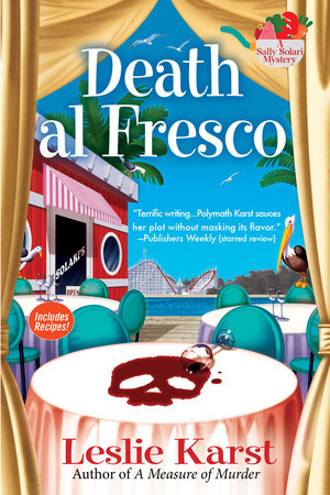 Death al Fresco Hardcover by Leslie Karst