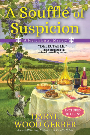 A Souffle of Suspicion Hardcover by Daryl Wood Gerber