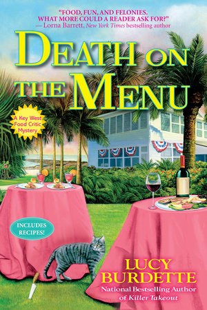 Death on the Menu TR by Lucy Burdette
