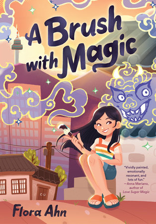 A Brush with Magic Hardcover by Flora Ahn