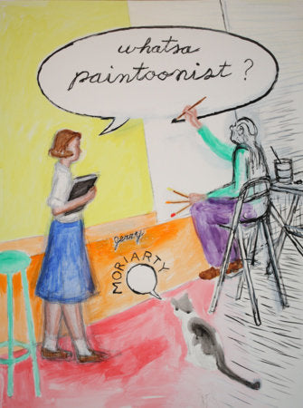Whatsa Paintoonist? Hardcover by Jerry Moriarty