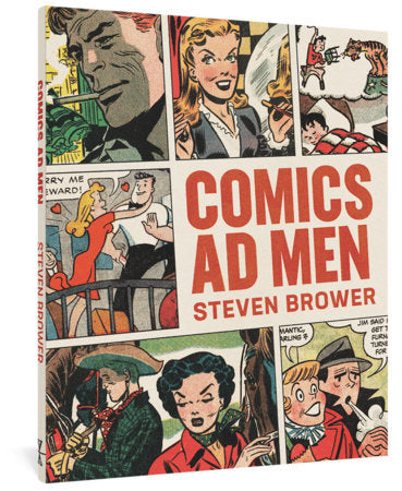 Comics Ad Men Paperback by Steven Brower