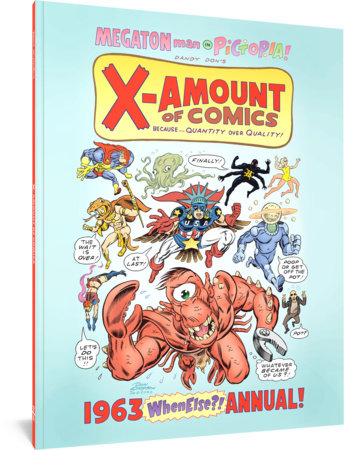 X-Amount of Comics Paperback by Don Simpson