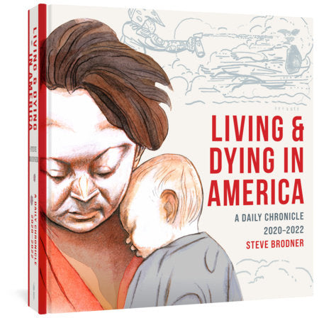 Living & Dying in America Hardcover by Steve Brodner