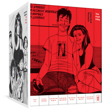 Love and Rockets: The First Fifty Hardcover by Gilbert Hernandez