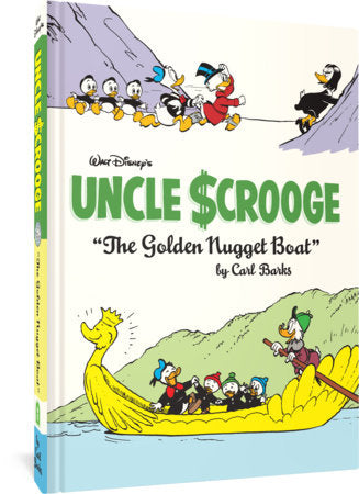 Walt Disney's Uncle Scrooge The Golden Nugget Boat Hardcover by Carl Barks