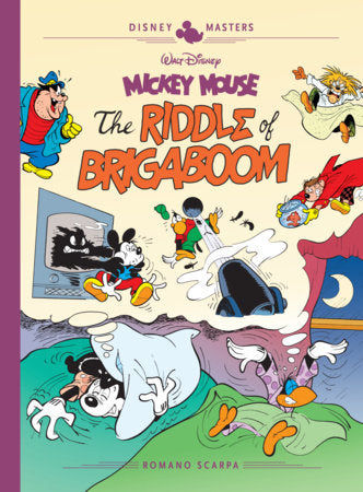 Walt Disney's Mickey Mouse: The Riddle of Brigaboom Hardcover by Romano Scarpa