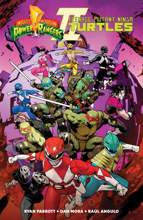 Mighty Morphin Power Rangers/Teenage Mutant Ninja Turtles II Paperback by Ryan Parrott