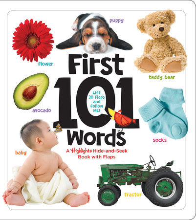 First 101 Words Board Book by Highlights Learning
