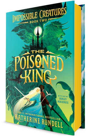 The Poisoned King Hardcover by Katherine Rundell; illustrated by Ashley Mackenzie