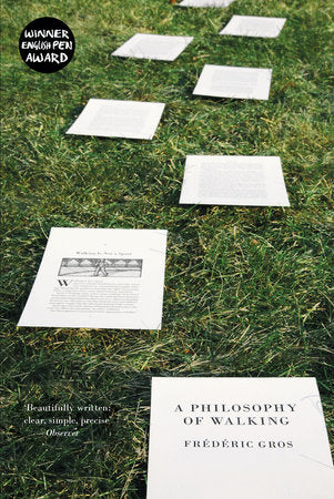 A Philosophy of Walking Paperback by Frederic Gros