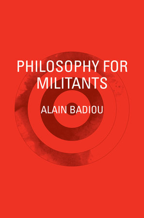 Philosophy for Militants Paperback by Alain Badiou