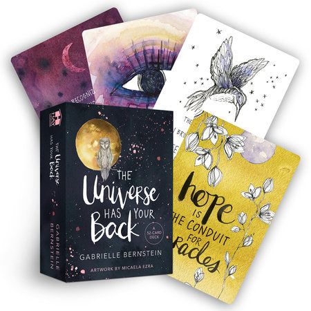 The Universe Has Your Back Merchandise by Gabrielle Bernstein, artwork by Micaela Ezra