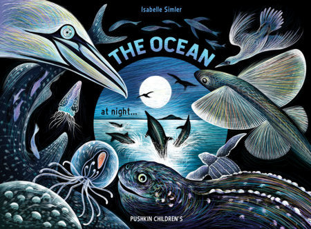 The Ocean at Night Hardcover by Isabelle Simler