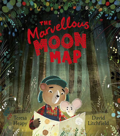 The Marvellous Moon Map Paperback by Teresa Heapy