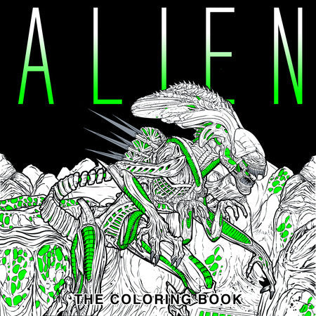 Alien: The Coloring Book Paperback by Titan Books