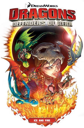 Dragons Defenders of Berk: Ice and Fire Paperback by Furman, Simon