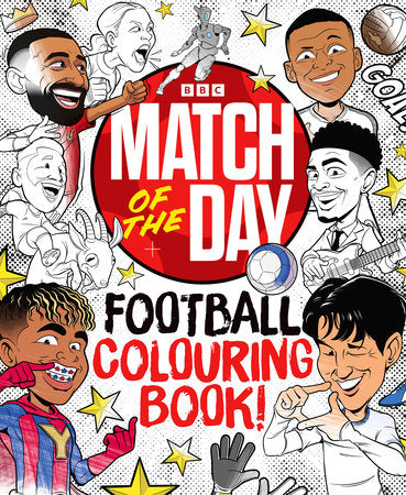 The Match of the Day Football Colouring Book Paperback by Match of the Day Magazine
