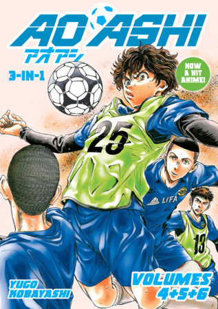 Aoashi (3-in-1 Edition) Volume 2 (Vol. 4,5,6) Paperback by Written by Kobayashi Yuugo