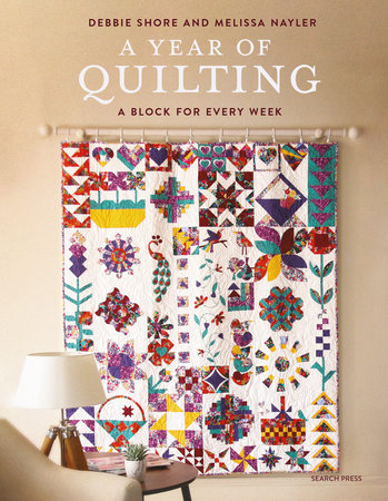 A Year of Quilting Paperback by Debbie Shore
