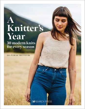 A Knitter’s Year Hardcover by Ida Wirak Trettevik