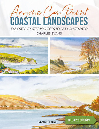 Anyone Can Paint Coastal Landscapes Paperback by Charles Evans