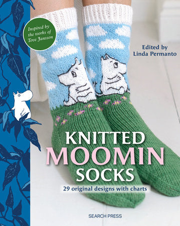 Knitted Moomin Socks Paperback by Linda Permanto