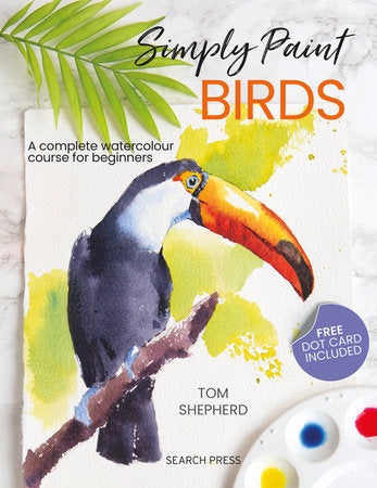Simply Paint Birds Paperback by Tom Shepherd