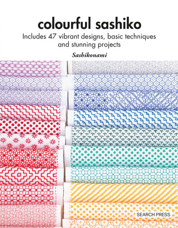 Colourful Sashiko Paperback by Sashikonami